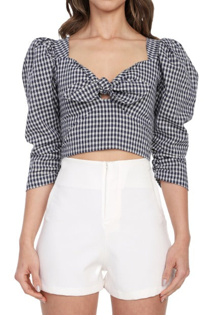 Blusa de cuadros